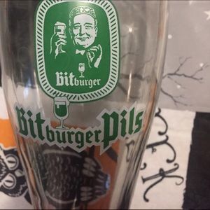 Vintage Bitburger Pils Beer Stein